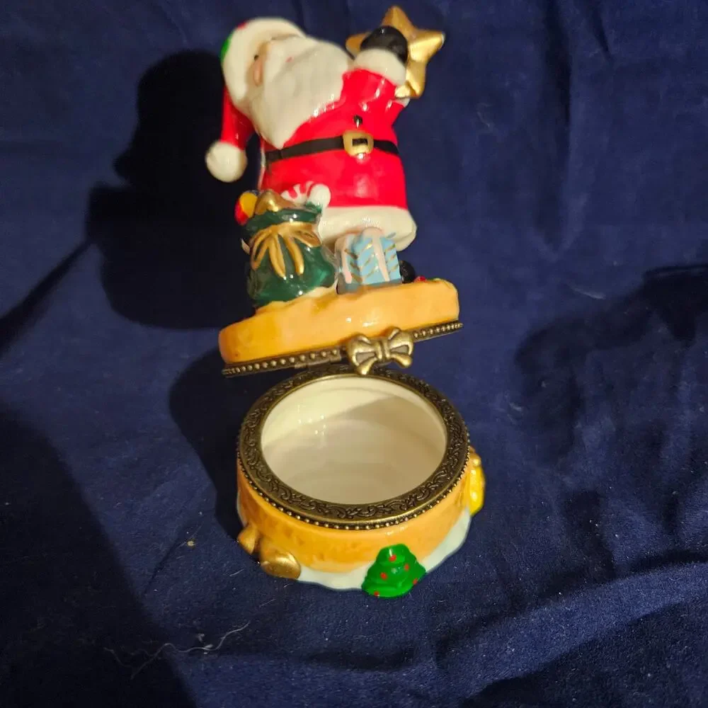 Santa Star Hinged Trinket